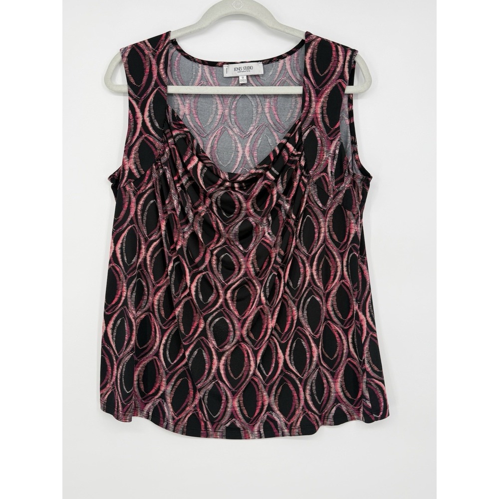 Jones Studio Women's Sleeveless Dress Top 1X